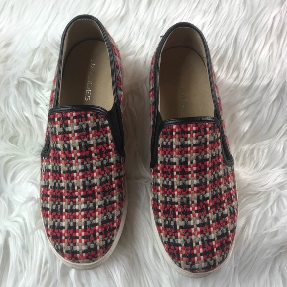 Plaid Anthropologie J/Slides - Picture 2 of 8